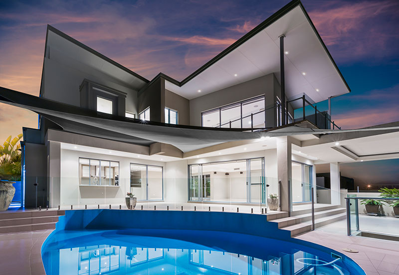 Contemporary Home with Swimming Pool - High Value Home Insurance Ontario - DG Bevan Insurance Brokers