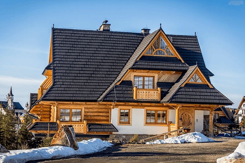 Custom Log House